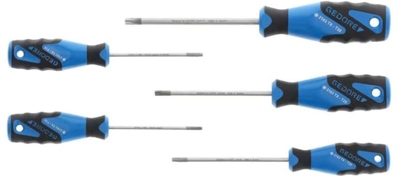 Werkstatt Schraubendreher-Set 5teilig Innen-Sechsrund (tx) - Gedore