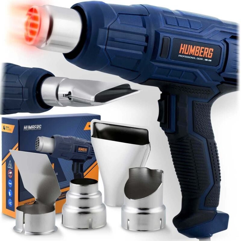 Humberg hm 290 2000 w electric heat gun 8832609