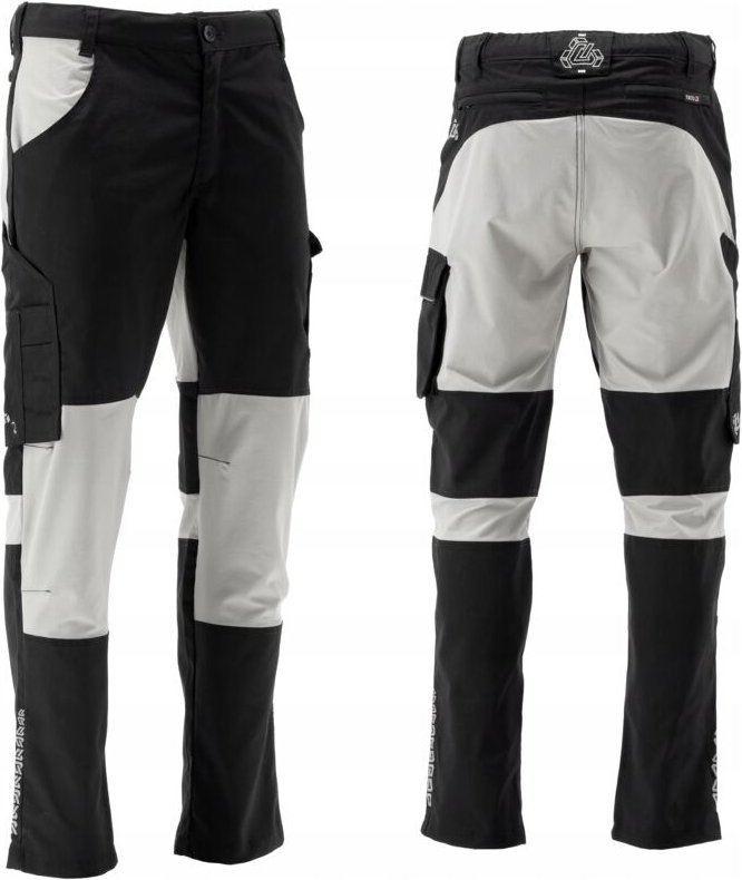 Arbeitshose SERWAL 4-Way STRETCH schwarz/grau Gr. M