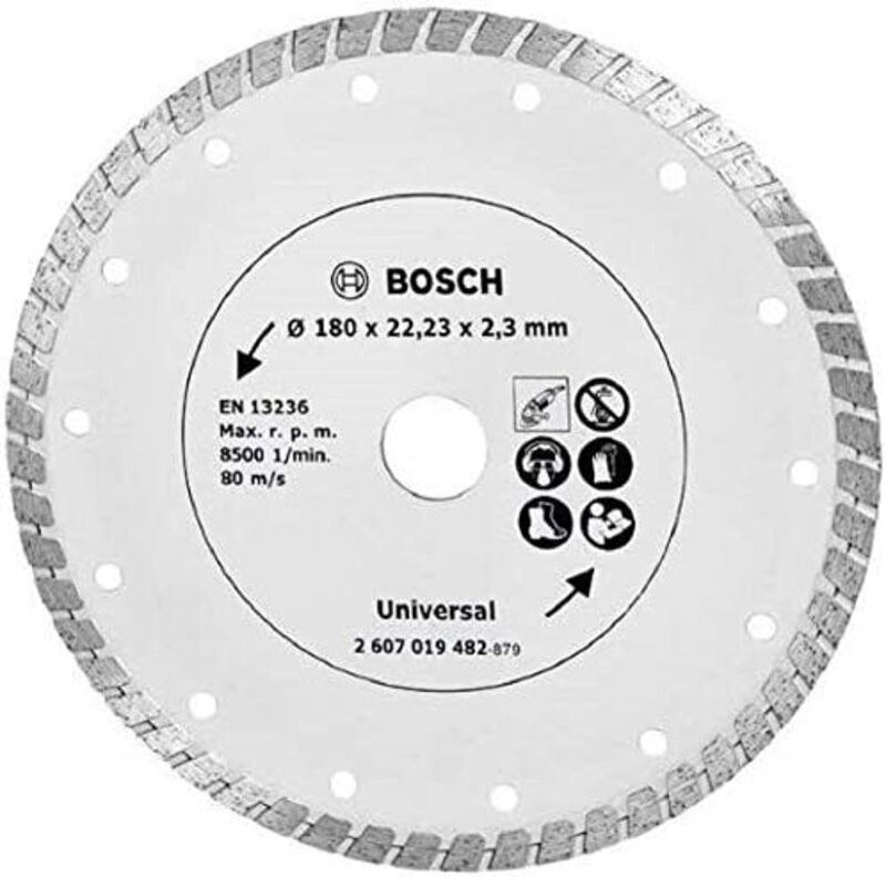 Diamanttrennscheibe Turbo, Durchmesser: 180 mm - Bosch