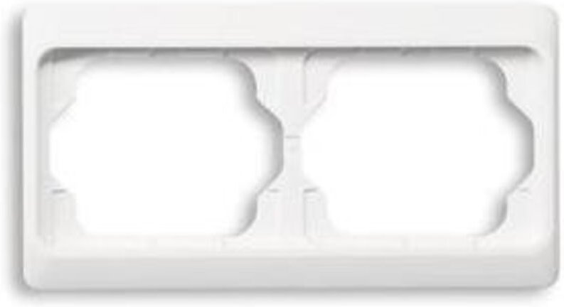 Thumbnail - Busch-Jaeger Rahmen 2-fach studioweiß, waage. 1722 KA-24G