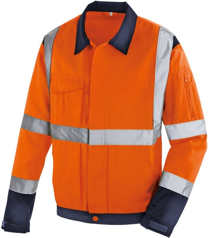 teXXor® Warnschutz-Jacke DAVENPORT leuchtorange/navy Gr. M