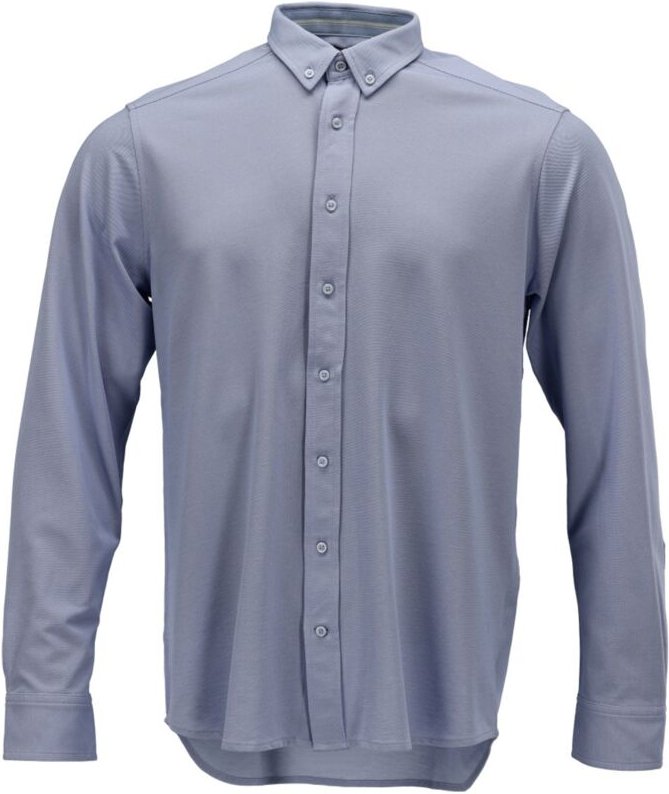 Hemd, moderne Passform, Stretch Gr. 39-40, hellblau - Mascot