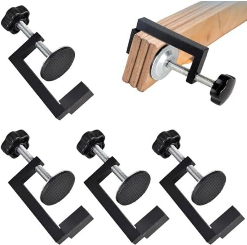 4 Stück G Klemme Kit,Schraubzwingen Klein,Schraubklemme,10-57 Mm Tischklemme,Verstellbaren Kleine Schraubzwingen,Univers...