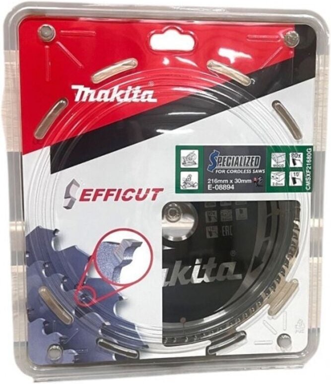 Efficut Kapp- und Gehrungssägen 216 x 30 mm • 80 Zähne - Makita