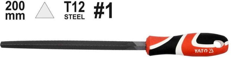 Metallfeile 200 mm Nr. 1, dreieckig