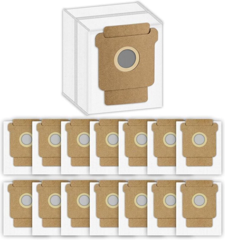 (15 Stück) Q0520 Ersatz-Staubbeutel für iRobot Roomba 105P/505/405/ Q0520 Kombi-Entsorgungsbeutel