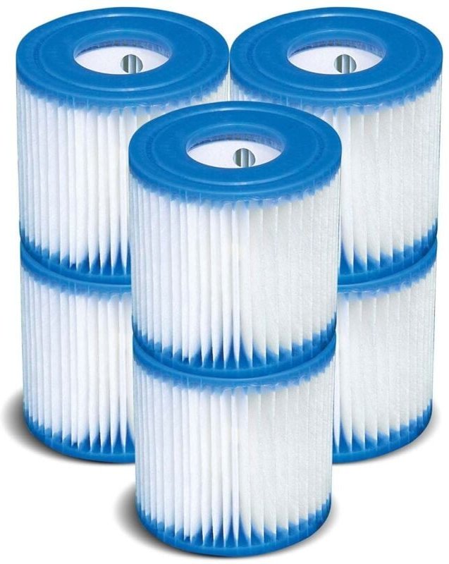 Pool pump filter type h 6 pcs intex 29007