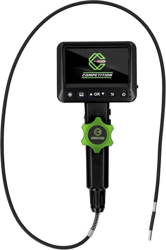 Competition HD-Videoskop-Satz, ø 6,0 mm, 180° und 0° hd Frontkamera-Sonde, flexible pvc Hülle