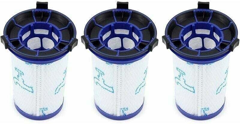 Lot de 3 Filtre de remplacement pour Rowenta Air Force 360 / X-Pert Essential 260 Aspirateur sans fil RH9037 RH9038 RH90...
