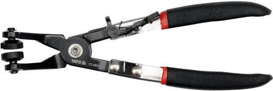 YT-0651 Zange Yato YT-0651 Zange de gebogene halbrunde Zange mit Schneide
