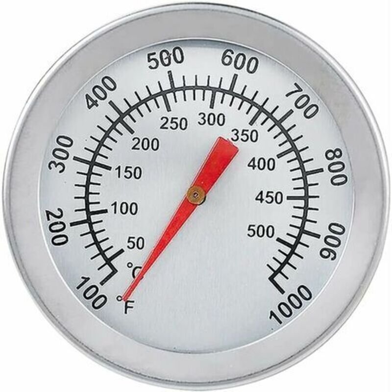 Lablanc - Grillthermometer, Edelstahl-Ofenthermometer, max. 500 °C/1000 °f, Analoganzeige, Thermometer für Backofen, Piz...