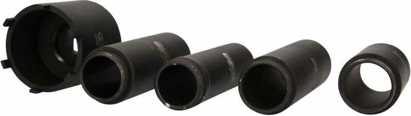 KS Tools Nutmuttern-Schlüssel-Satz mit 4 Führungsrohren für Mercedes, Ø 63 mm , 5-tlg.