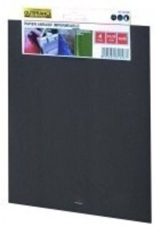 Wasserfestes Schleifpapier, 4 Blatt Körnung 800 - Outifrance