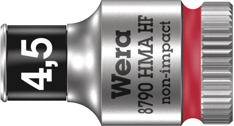 Steckschlüsseleinsatz 6-kant 1/4 4,5mm mit Haltefunktion Wera