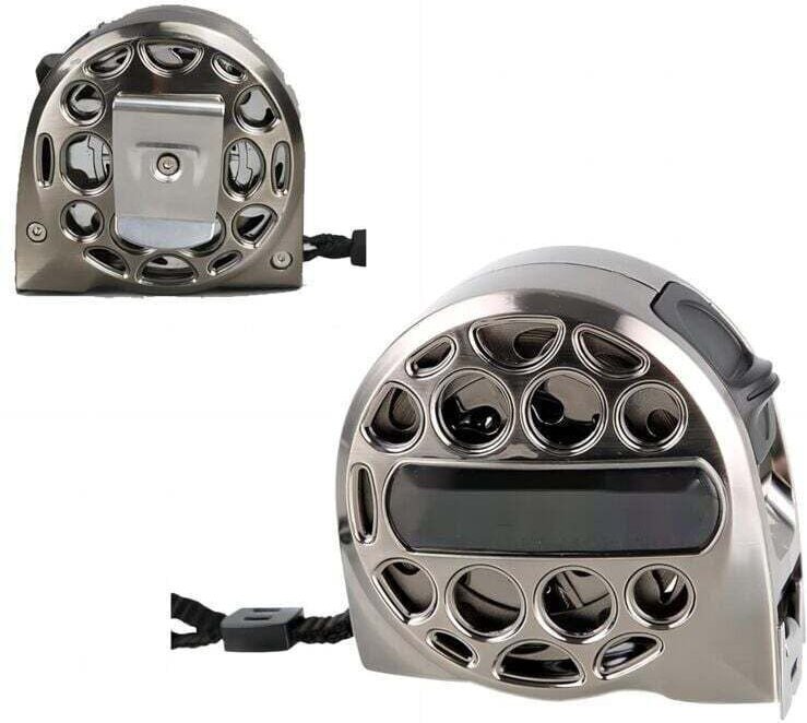 Einziehbares metrisches Lineal aus Edelstahl, wasserdichtes Edelstahl-Maßband, Hohlmetall-Maßband, stoßfest und verschle...