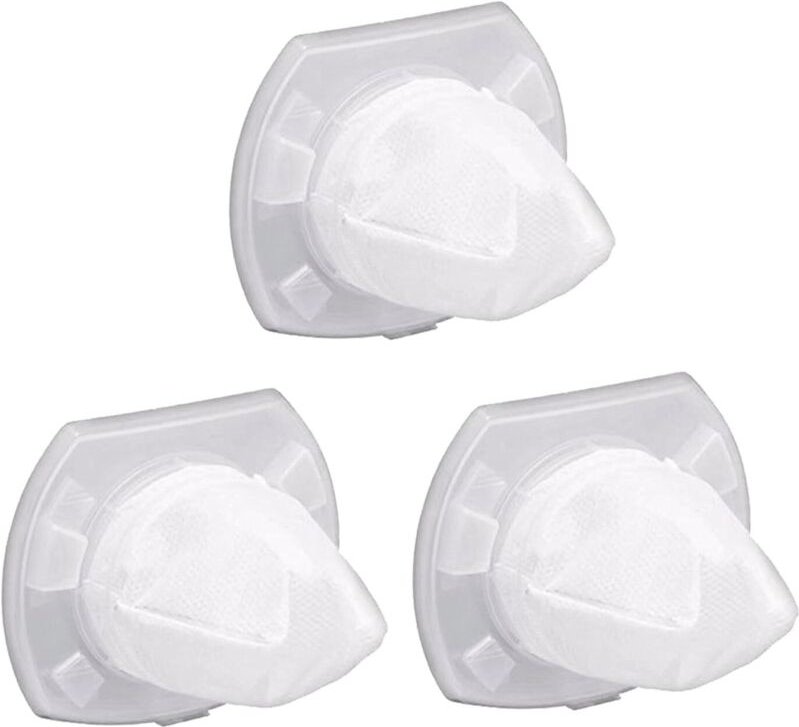 Set mit 3 Filtern für Black & Decker VF110 Dustbuster CHV9610 CHV1210 Elektrowerkzeuge - Teilenummer 90558113