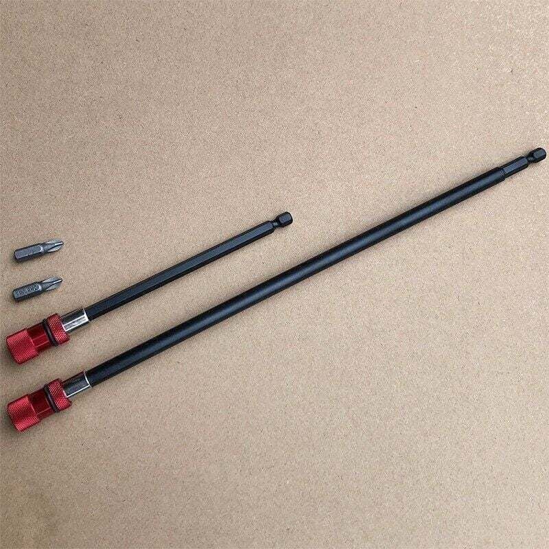 300 mm und 150 mm magnetische Bithalter, Schraubendreherverlängerung, langer magnetischer Bithalter, Bauverlängerung und...