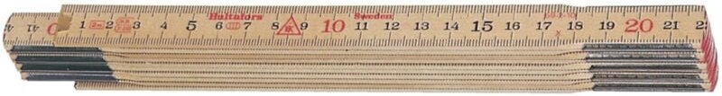 Hultafors Schwedenmeter 2 mtr. 10gliedrig