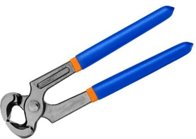 WADFOW 8"/200 mm Zimmermannszange, poliert, ergonomischer Griff, korrosionsbeständig