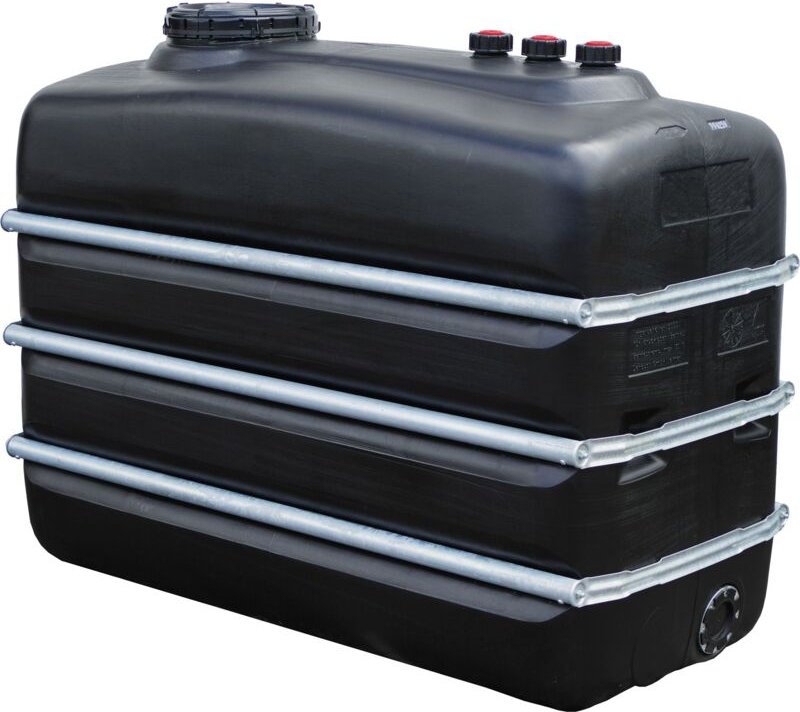 Raumspartank 3000 Liter schwarz aus lebensmittelechten pe - Graf