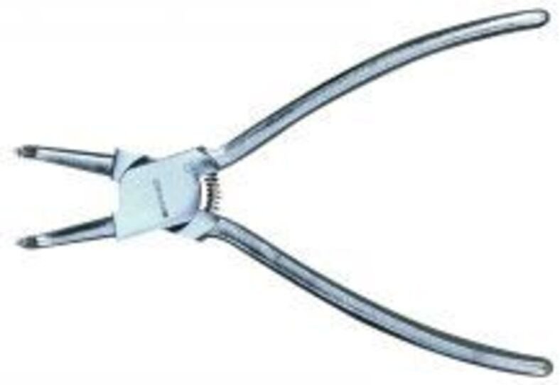 Außen-Sicherungsringzange abgewinkelt 230 mm OUTIFRANCE