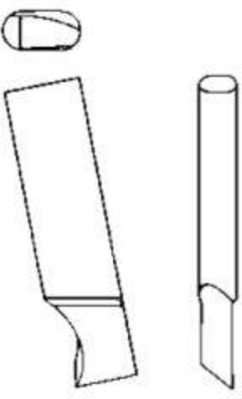 Messer HSSE für Kreisschneider LILIPUT122GFS