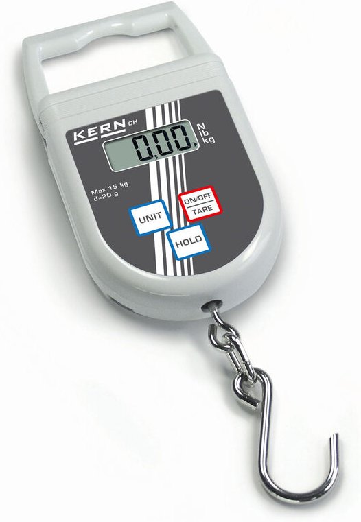 KERN Hängewaage CH 50K100 Wägebereich 50 kg Ablesbarkeit 100 g Hold-Funktion