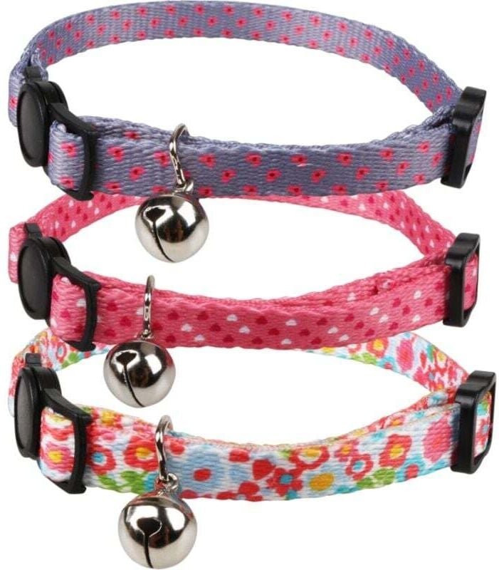 Vtizikl Collier pour chat à fleurs avec clochette