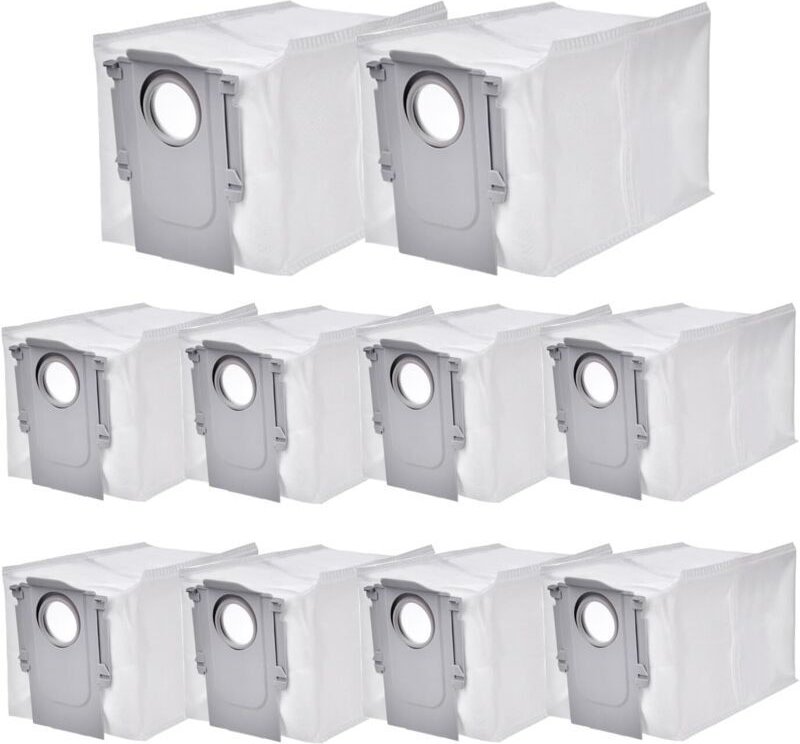 Staubsaugerbeutel für Roborock, 10er-Packung Staubsaugerbeutel für Roborock Q Revo, Zubehör, Staubsaugerroboterbeutel, S...