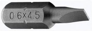 Ks Tools 911.2242 – Boîte de 10 Embouts de Vissage – Fente 4,5 – Länge 6,35 mm – Länge: 25 mm
