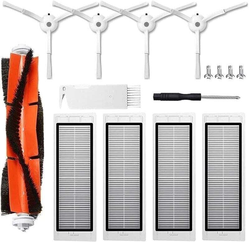 Zubehörset für Xiaomi Roborock S5, S50, S51, S55, S5 Max, S6, S60, S65, XU, Ersatzteile für Xiaomi Roborock Staubsauger,...