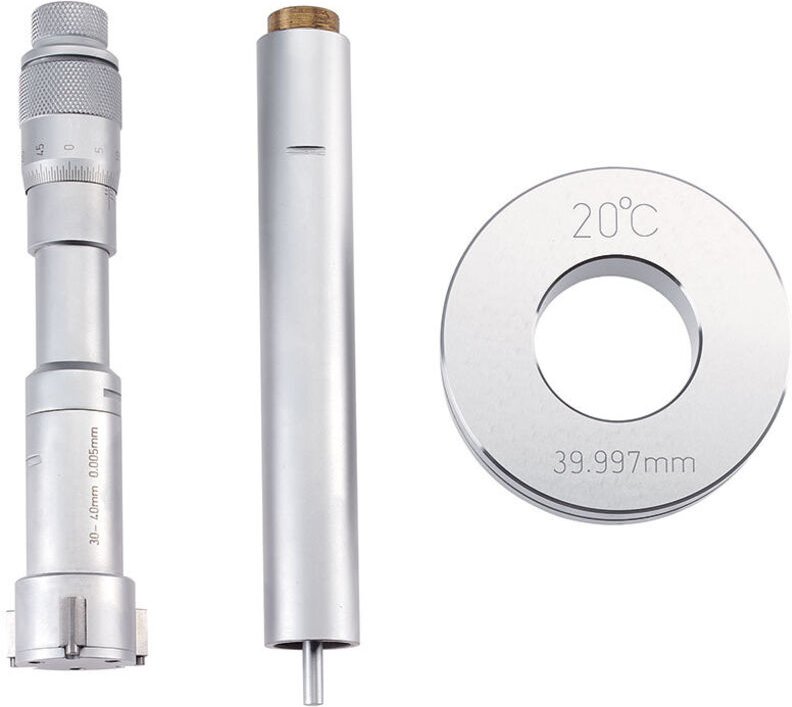 Mikrometer 3-Punkt per Interni e Sacklocher 25 - 30 mm Fervi m019/25/30