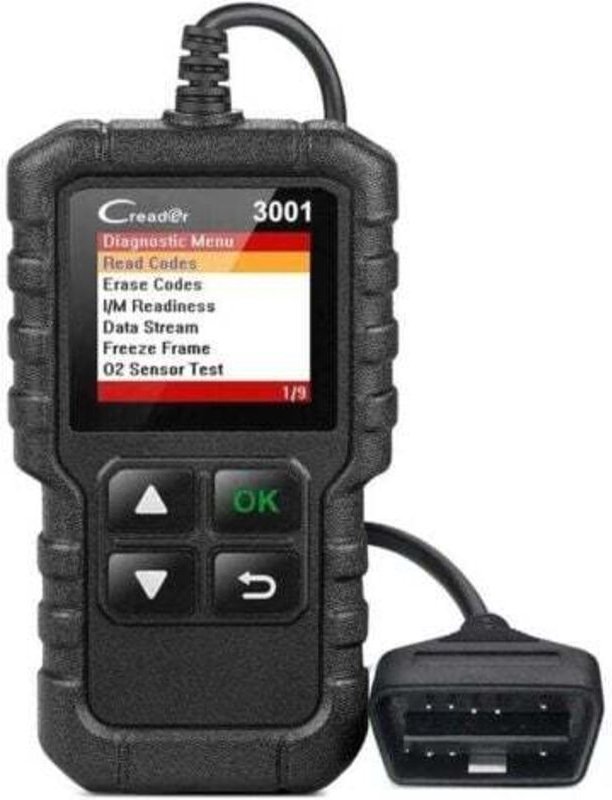Diagnostic Launch CR3001 Valise Diagnostic Auto Scanner Auto Diagnostic OBD2 für Benzin- und Dieselfahrzeuge, Lesen und ...