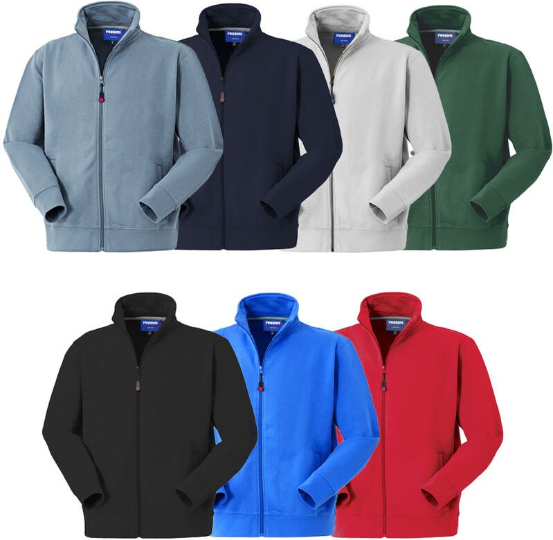 Rossini Illuminazione - Rossini Canberra Arbeits-Sweatshirt mit langem Reißverschluss - l - Schwarze