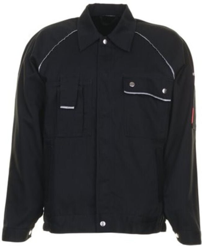 Bundjacke Canvas 320 Größe 56 schwarz/schwarz