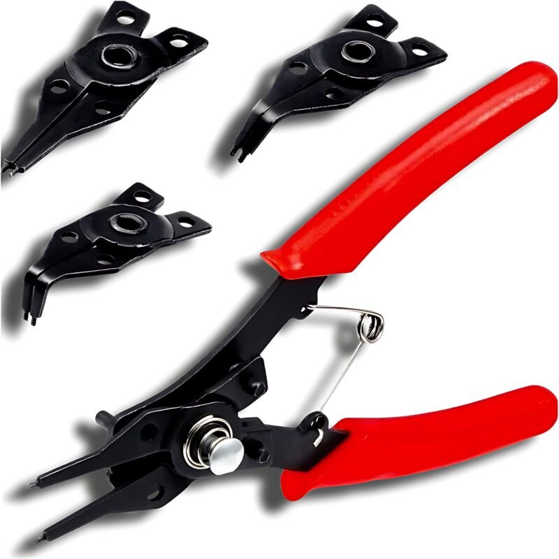 Zange, Seger-Klemmen Für Stifte, Ringe, Klemmen, 4 Düsen Für Klemmen
