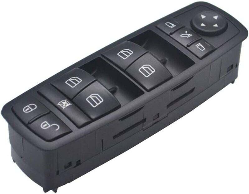 Jeffergarden Hauptschalter für elektrische Fensterheber für Mercedes-Benz W169 A-Klasse und W245 B-Klasse 1698206710