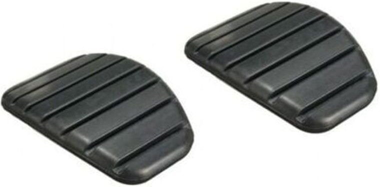 2-teiliger Kupplungspedalbezug, rutschfester Bremspedalbezug aus Gummi für Megane, Laguna, Clio, Kangoo, Scenic