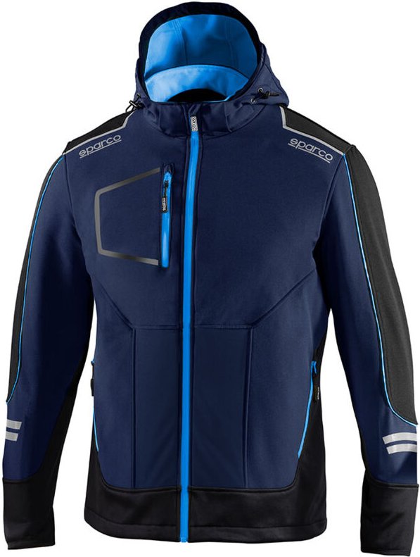 Softshell-Jacke Tech Technique, Marineblau/Blau, York, T1 - S