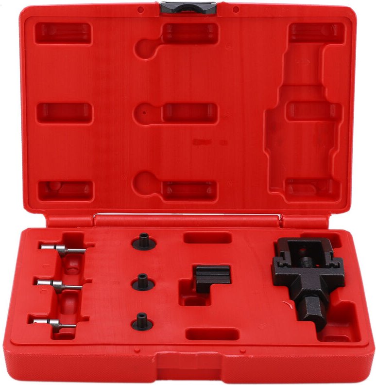 Eosnow 8pcs Motorradauto -Antriebsnocken -Ketten -Splitter -Breaker mit Nietwerkzeugset