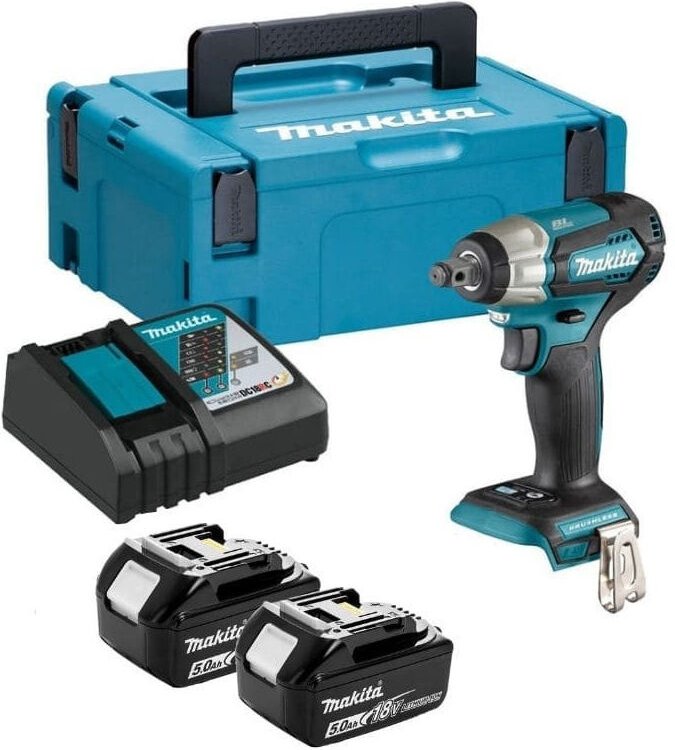 Schlagschrauber 18V lxt 180 Nm 1/2' (2x5,0 Ah) in makpac Makita DTW181RTJ