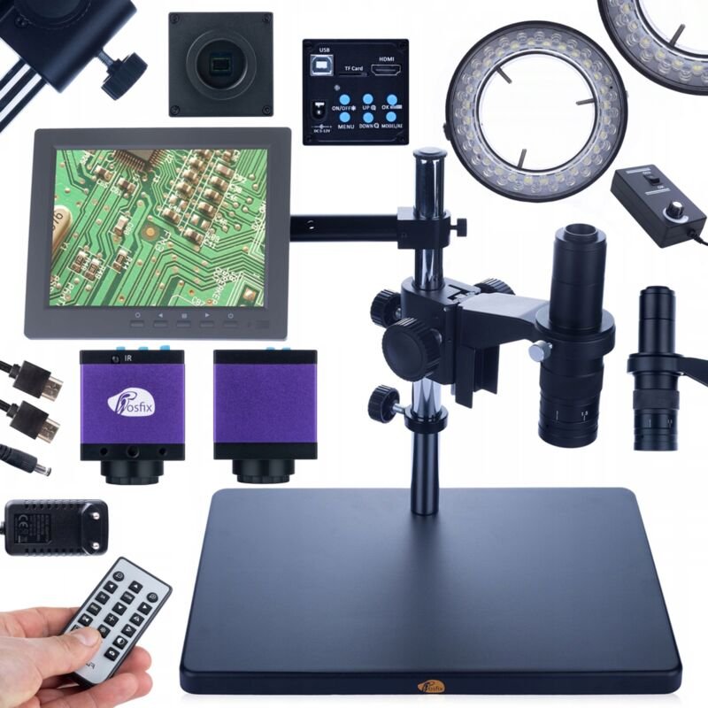 Rosfix Earth Pro MCEP-0,5X Digitalmikroskop + Beleuchtung + Tucana-Mikroskopkamera