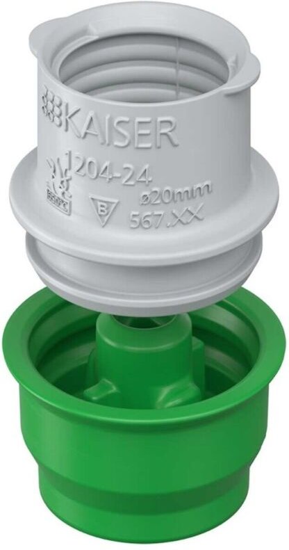 Kaiser End/Übergangstülle f.DIN EN Rohr 20 1204-24