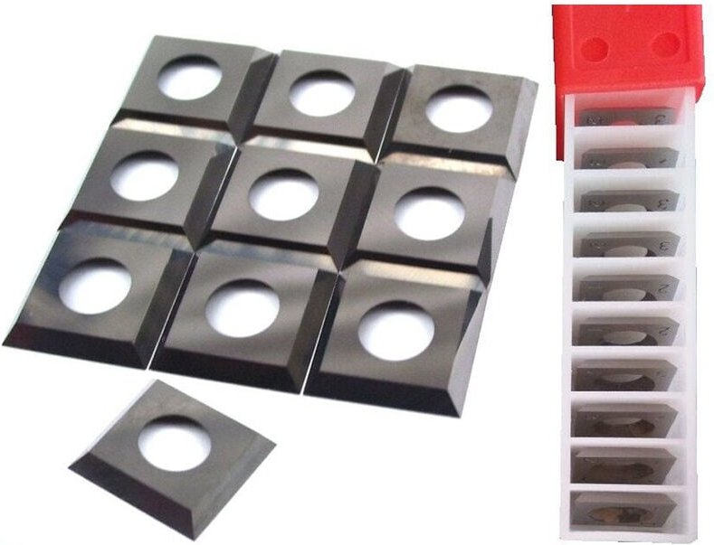 55188 Wendemesser Wendeklinge 10er Satz f. Lackfräse 710W und LF724S Wendeplatte