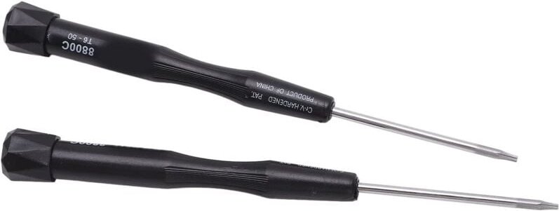 Schraubendreher-Set, 2 rutschfeste Schraubendreher für Reparaturen (8800C-A)