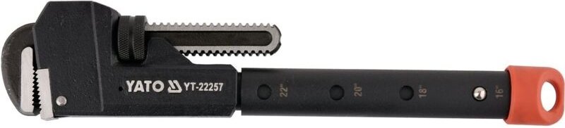 Teleskop-Rohrzange 400-550 mm YT-22257 Yato