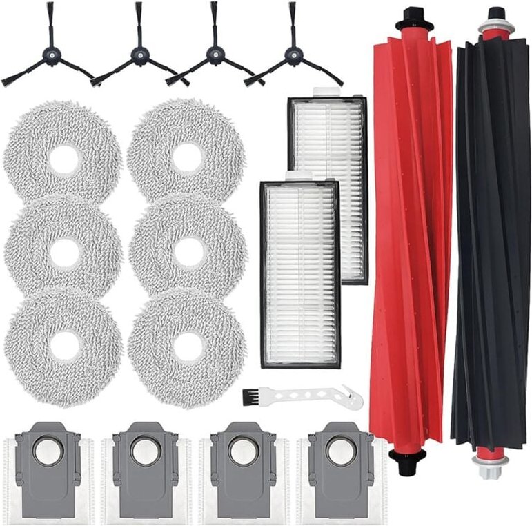 Für Qrevo Master Hauptseitenbürste HEPA-Filter Mopptuch