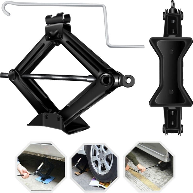 Dayplus - Scherenwagenheber 2.0 Tonnen Stahl-scherenheber-set Ersatzreifen Dauerhaft Tool