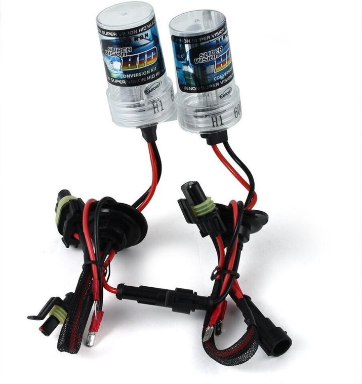 Trade Shop Traesio - Trade Shop - paar xenonlampen xeno hid ersatzkit H1 6000K für wohnmobile -